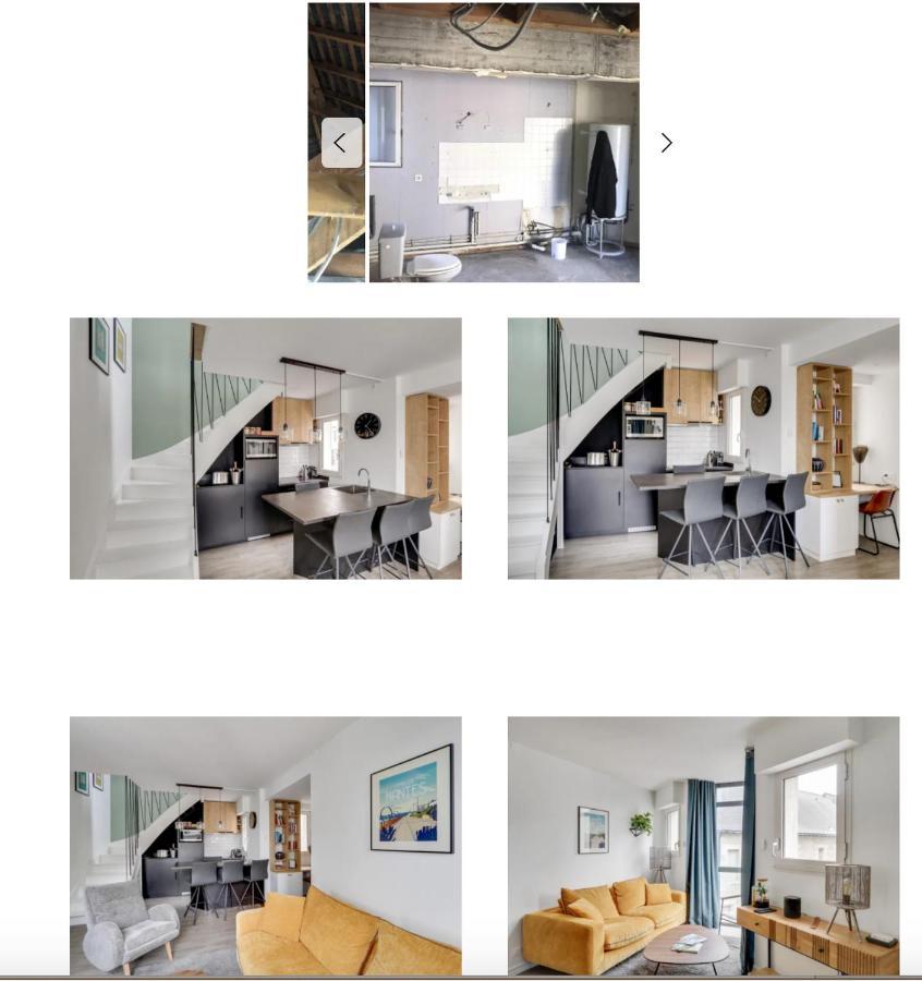 Sublime Duplex Nantes Cathedrale Apartment Exterior photo