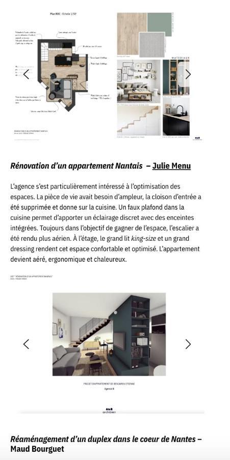 Sublime Duplex Nantes Cathedrale Apartment Exterior photo